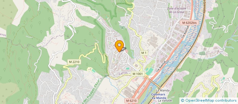 localisation de l'entreprise LES DEUX SOEURS à CARROS