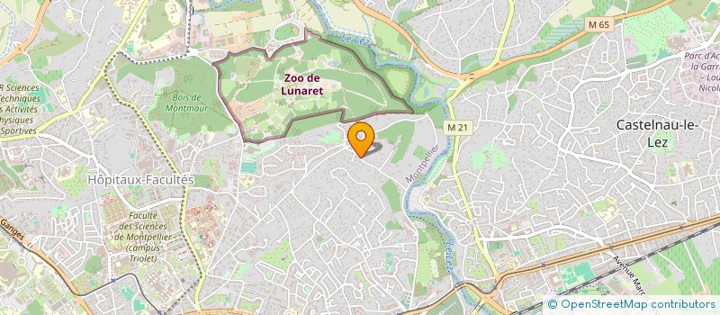 localisation de l'entreprise LES DEUX TOURS à MONTPELLIER