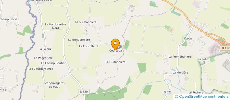 localisation de l'entreprise LES DEUX ZEBRES à SAINT-DENIS-SUR-SARTHON