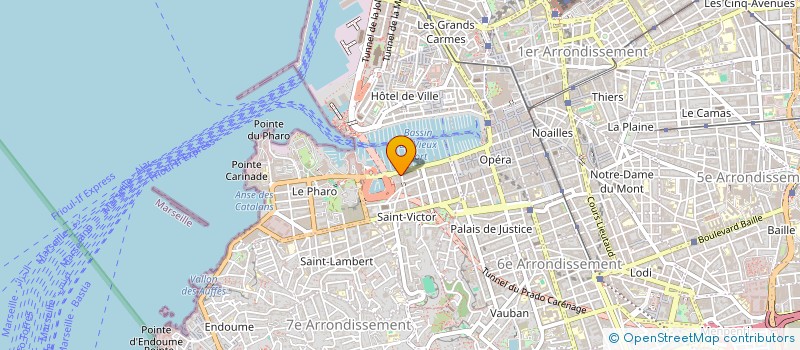 localisation de l'entreprise LES DEVELOPPEURS DU LOCAL à MARSEILLE