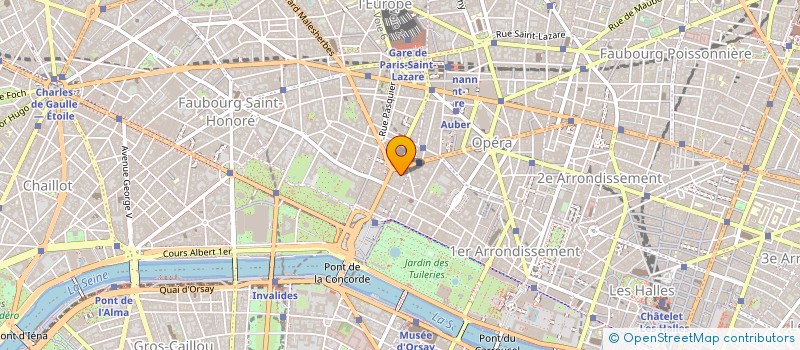 localisation de l'entreprise LES DEVINS à PARIS