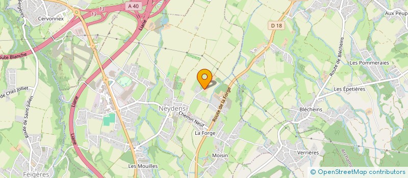 localisation de l'entreprise LES DEVINS  NEYDENS
