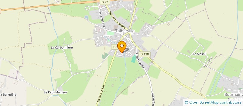 localisation de l'entreprise LES DEVOREUSES DE LIVRES  THIBERVILLE