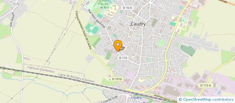 localisation de l'entreprise LES DIABLESSES  CAUDRY