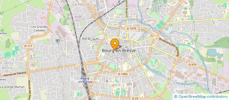 localisation de l'entreprise LES DIABLOT'AIN DU PALAIS à BOURG-EN-BRESSE