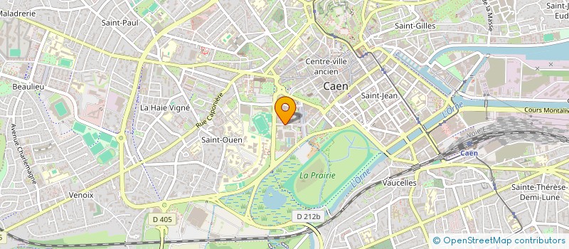 localisation de l'entreprise LES DIABLOTINS à CAEN