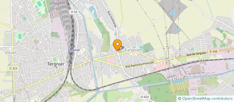 localisation de l'entreprise LES DIABLOTINS à TERGNIER