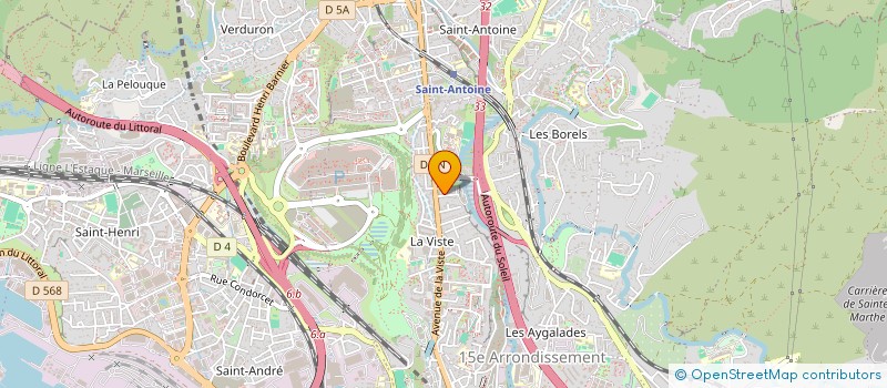 localisation de l'entreprise LES DIABLOTINS DE LA RTM à MARSEILLE