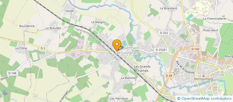 localisation de l'entreprise LES DIABLOTINS DE ST GERMAIN à SAINT-GERMAIN-DE-LUSIGNAN