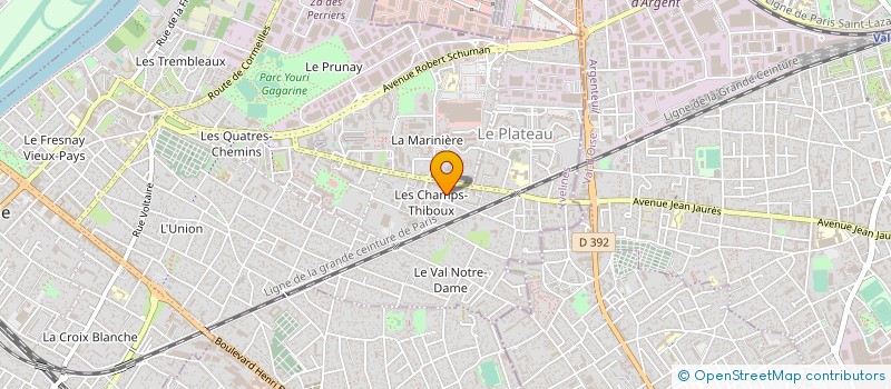 localisation de l'entreprise LES DIAGNOSTICS D'EMMA  SARTROUVILLE