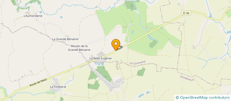 localisation de l'entreprise LES DIAGNOSTICS DE L'OUEST  MARTINET