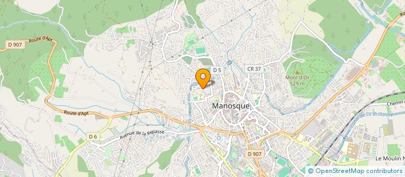 localisation de l'entreprise LES DIAMANTAIRES à MANOSQUE