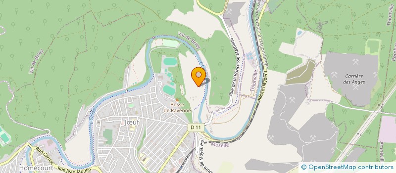 localisation de l'entreprise LES DIEUX DU RHUM  MOINEVILLE