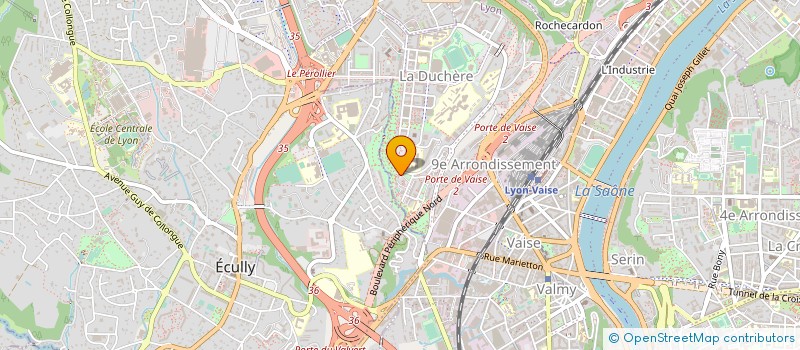 localisation de l'entreprise LES DIEZES  LYON