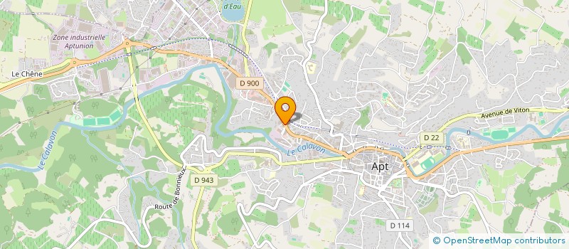 localisation de l'entreprise LES DILU  APT