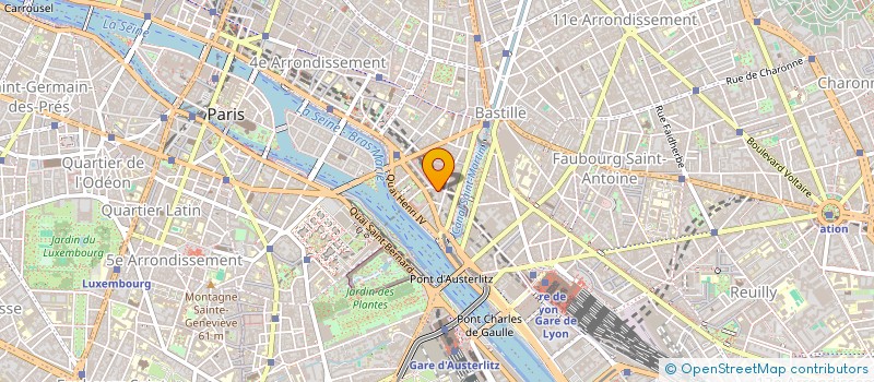 localisation de l'entreprise LES DIONYSIAQUES  PARIS