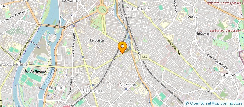 localisation de l'entreprise LES DIOPTASES à TOULOUSE