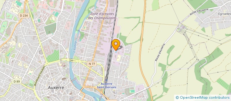 localisation de l'entreprise LES DIOSCORIDES à AUXERRE