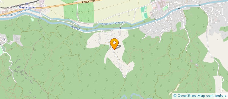 localisation de l'entreprise LES DIRIGEANTS DE PROVENCE  PEYROLLES-EN-PROVENCE