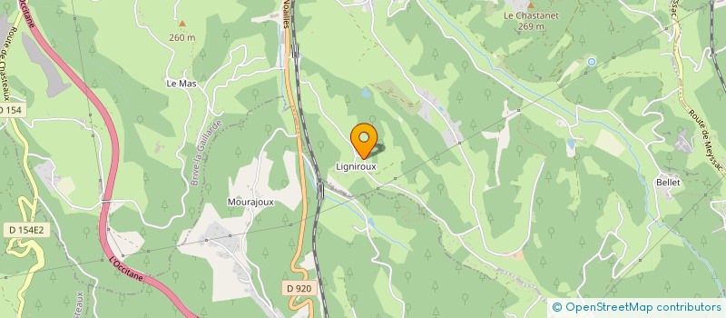 localisation de l'entreprise LES DIRTBAGS à BRIVE-LA-GAILLARDE