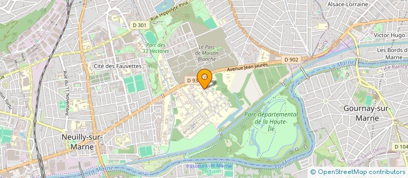 localisation de l'entreprise LES DISEURS à NEUILLY-SUR-MARNE