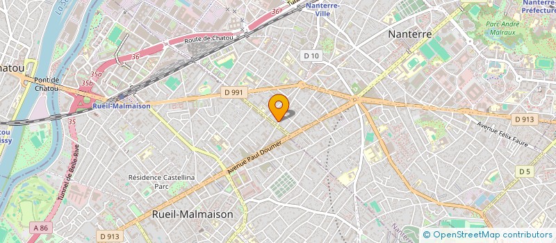 localisation de l'entreprise LES DISQUES DE CULTE  NANTERRE