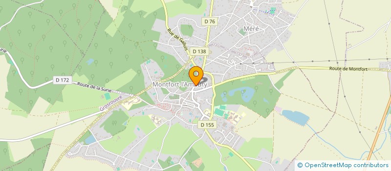 localisation de l'entreprise LES DISQUES DE RAPHAEL ET THEO  MONTFORT-L'AMAURY