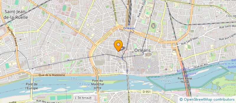 localisation de l'entreprise LES DISQUES DU FLEUVE à ORLEANS