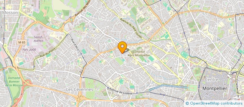 localisation de l'entreprise LES DISSIPATEURS à MONTPELLIER