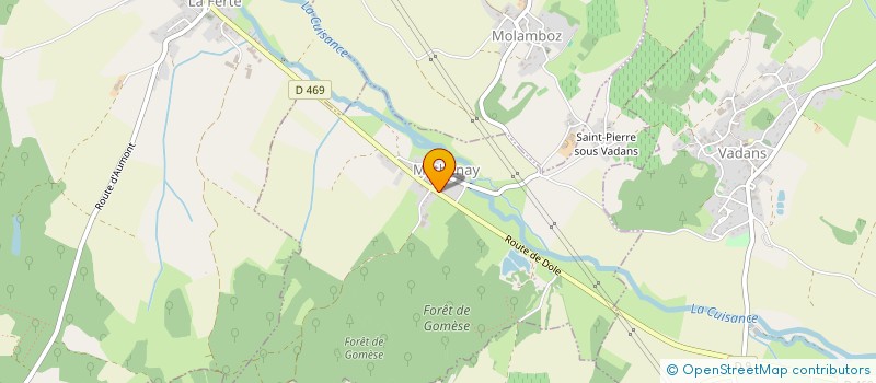 localisation de l'entreprise LES DISTRIB' GOURMANDS à MATHENAY