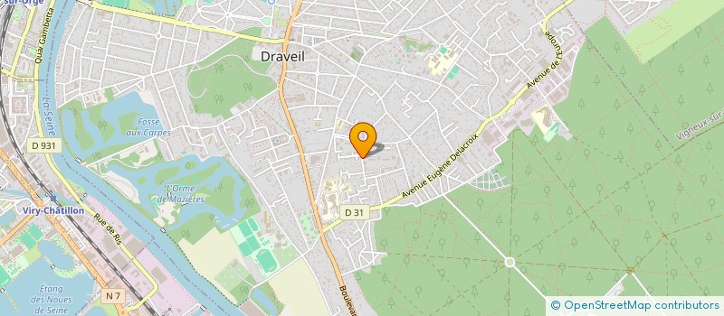 localisation de l'entreprise LES DIVAS PARE MASKE  DRAVEIL