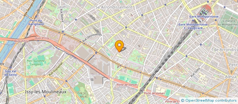 localisation de l'entreprise LES DIVERTISSEMENTS REUNIS  PARIS