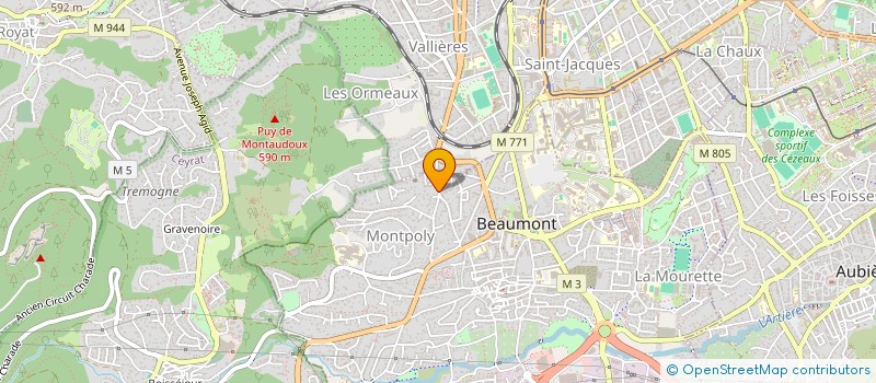 localisation de l'entreprise LES DIVETTES à BEAUMONT