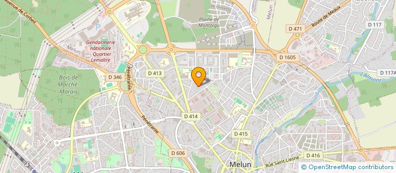 localisation de l'entreprise LES DJIDJIMS à MELUN