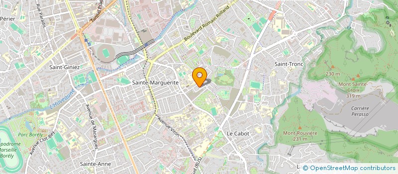 localisation de l'entreprise LES DOCKS DU CARRELAGE à MARSEILLE