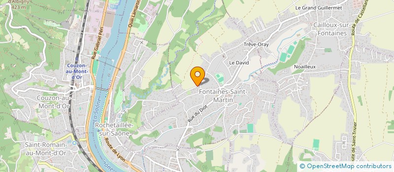 localisation de l'entreprise LES DOCS FEES NO MEN  FONTAINES-SAINT-MARTIN