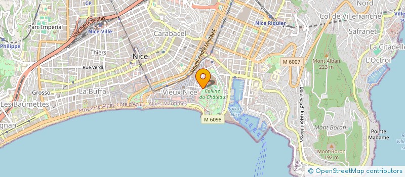 localisation de l'entreprise LES DOGES à NICE