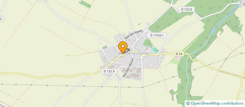 localisation de l'entreprise LES DOIGTS AGILES à BEVILLE-LE-COMTE