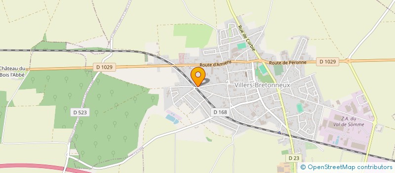 localisation de l'entreprise LES DOIGTS AGILES DE LA MAISON DE RETRAITE à VILLERS-BRETONNEUX