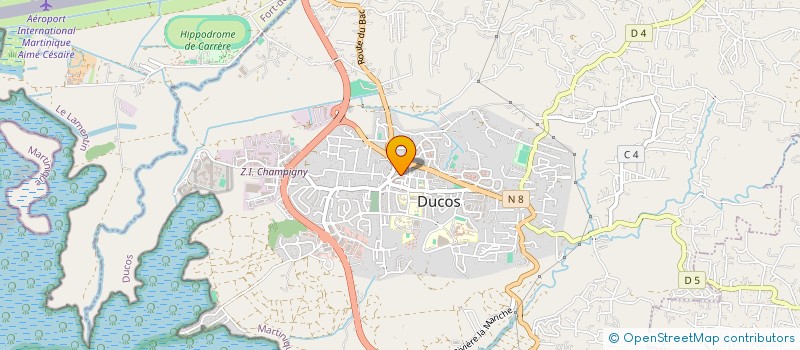 localisation de l'entreprise LES DOIGTS D'OR à DUCOS