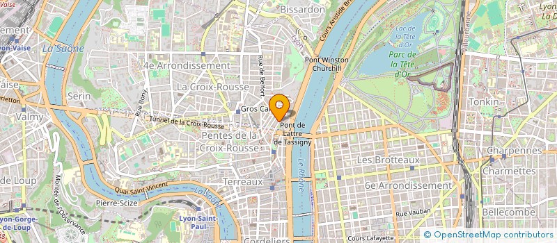 localisation de l'entreprise LES DOIGTS DANS LA PRISE  LYON