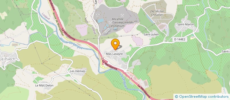 localisation de l'entreprise LES DOIGTS DANS LE CUBE  LE BOSC