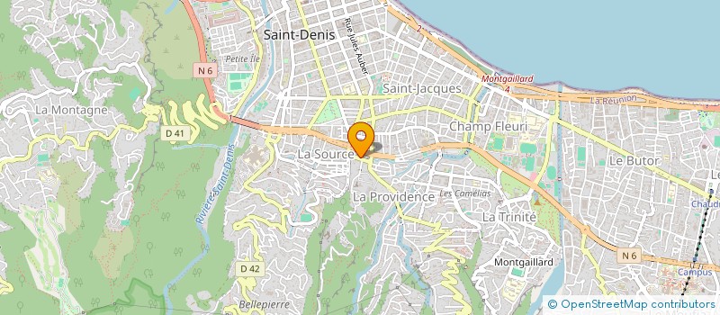 localisation de l'entreprise LES DOIGTS DE FEE D ANNIE à SAINT-DENIS