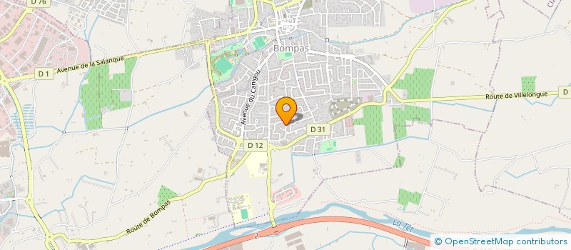 localisation de l'entreprise LES DOIGTS HABILES à BOMPAS