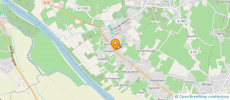 localisation de l'entreprise LES DOIGTS MALINS ET CREATIFS  SAINT-MAIXANT