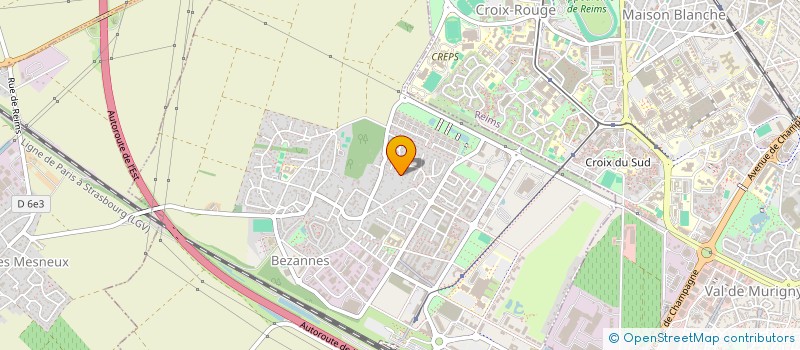 localisation de l'entreprise LES DOLOIRES  BEZANNES