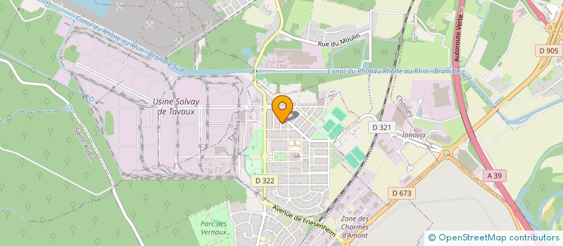 localisation de l'entreprise LES DOLOISES EN 4L  TAVAUX