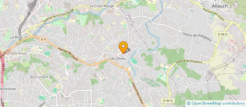 localisation de l'entreprise LES DOMAINES à MARSEILLE 13EME