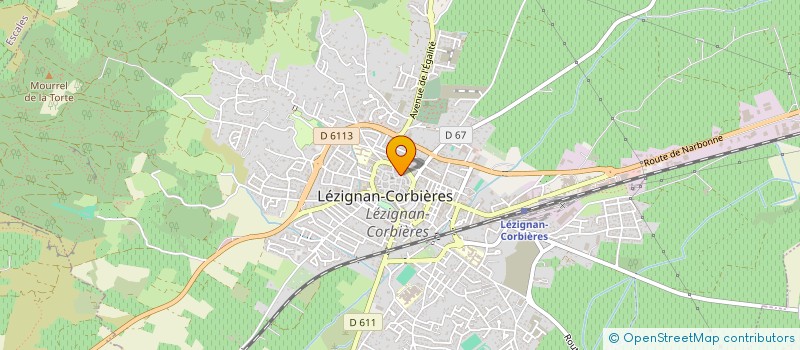 localisation de l'entreprise LES DOMAINES BARSALOU  BIZANET