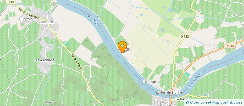 localisation de l'entreprise LES DOMAINES D'ESLIDETH  SAINT-SULPICE-DE-FALEYRENS